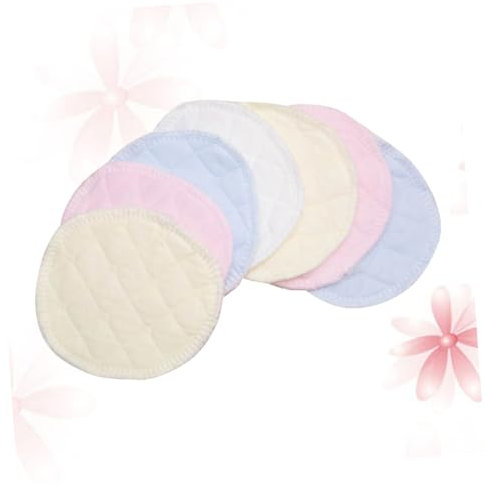 AOKWAWALIY 6 x Gel-Pads für die Brust, waschbar, waschbar, Still-BH-Pads für Mütter, Stillkissen, für Frauen, Anti-Galaktorrhoe, super saugfähig, ökologische Baumwolle, schwangere Frau