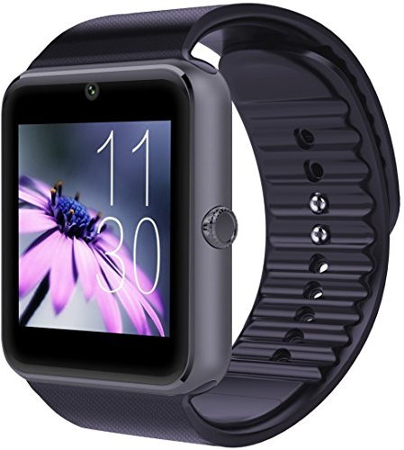 KANBUN CNPGD Smart Watch per telefoni Android Samsung Iphone compatibile Quad Band orologio sbloccato cellulare per uomo e donna touch screen fitness tracker contapassi monitoraggio del sonno