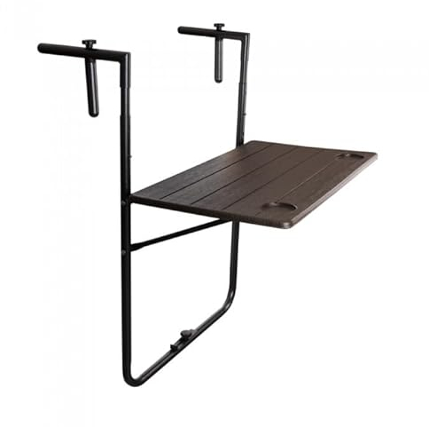 Grindi - Balkon Klapptisch Hängetisch Klappbarer - SSB 5, braun - 73x60x4,5