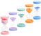 Sand Timer 5 Colors Hourglass Sandglass Sand Clock Timer 1min / 3mins / 5mins / 10mins / 30mins for Classroom Game Home Office, Toothbrush Timer for Children Kids