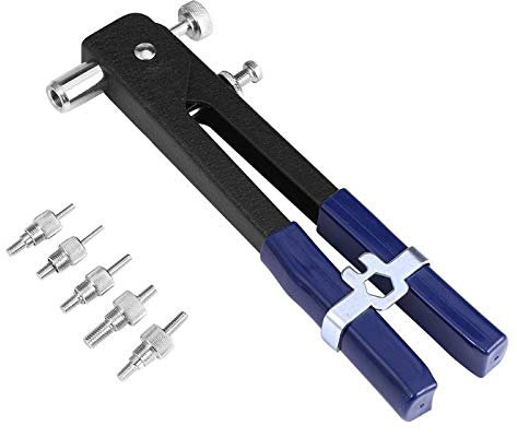 Pince à Rivets Professionnelle 6pcs / Set Rivet aveugle Heavy Duty écrou Insert à riveter Kit main M3-M8 Rivet Nuts ongles Outils de réparation des ménages