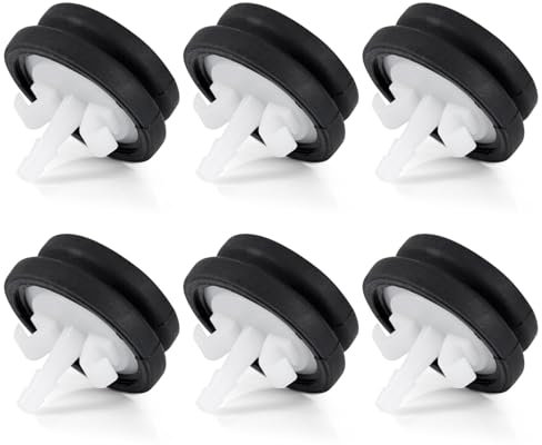 Gosknor 6stk Schneefräsenteil für Furgle 667460 Toro, Hochwertige Abnehmbare Schneefräsen-Primerpumpe Schneefräsenzubehör Perfekte Ersatzteile für Schneefräsen(Schwarz, Weiß)