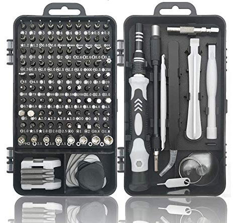 Pardarsey 115 in 1 Precision Screwdriver Set Repair Tools Kit with Magnetic Driver Kit,Electronics Precision Screwdriver Set with Portable Bag for Repair Computer, Cell Phone, PC, Daily Devices.