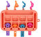 Générique Tableau d'Activités pour Bébé,Jouets en Silicone à Encastrement - Jouet Éducatif en Silicone à Encastrement pour de 1 à 3 Ans