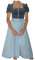 Womens Oktoberfest Costume, Women's German Dirndl Dress Costumes,Puff Sleeve Velvet Bavarian for Halloween Carnival, Adult Up Costumes, Fancy Beer Outfit, Carnival Embroidery Costume