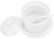 Kichvoe 1 Juego Olla de Cerámica Pequeña con Tapa para Sopa y Guiso Utensilio de Cocina Cerámico Incluye Cucharón y Plato para Comidas Caseras