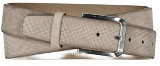 engbers Herren Ledergürtel, Beige
