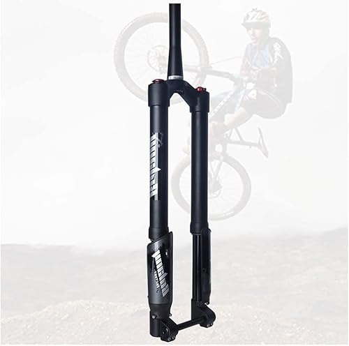 CFDZCP Fourches pour vélo Fourche À Air Inversée DH VTT 26 27,5 29 Pouces, Fourche À Suspension for Vélo De Montagne De Descente, Débattement De 150 Mm, Fourche Avant(Manual)