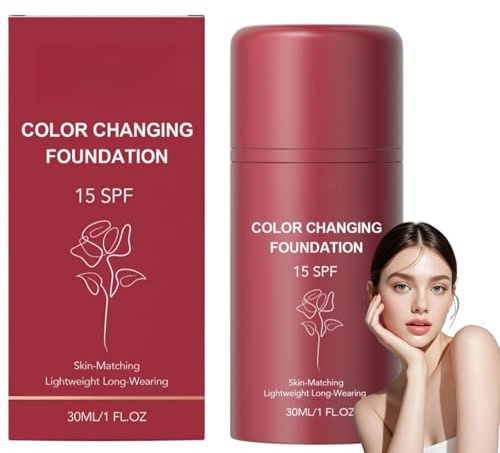 Koreanische Foundation, Color Changing Foundation Korean, Korean Foundation Stick, Feuchtigkeitsspendende leichte Textur, Feuchtigkeitsspendender Concealer