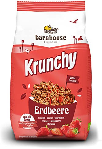 BARNHOUSE - FRAISES Krunchy MUESLI BIO 375G