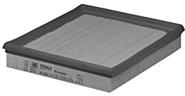 MAHLE LX 316 Luftfilter für DAEWOO NEXIA Saloon | Kompatibel mit: GM KOREA ESPERO, NEXIA, NEXIA Stufenheck, OPEL KADETT E, KADETT E Cabriolet, KADETT E Caravan, KADETT E CC