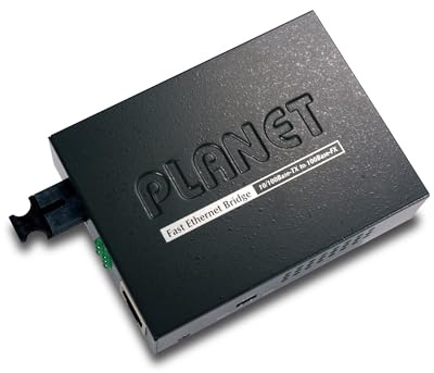 Planet ft-806b20 100 Mbit/s 1550 nm Mode Black Network Media Converter – Netzwerk Media Konverter (100 Mbit/s, 100Base-TX, 100Base-FX, IEEE 802.3, IEEE 802.3u, IEEE 802.3 x, Fast Ethernet, 10 MBit/s)