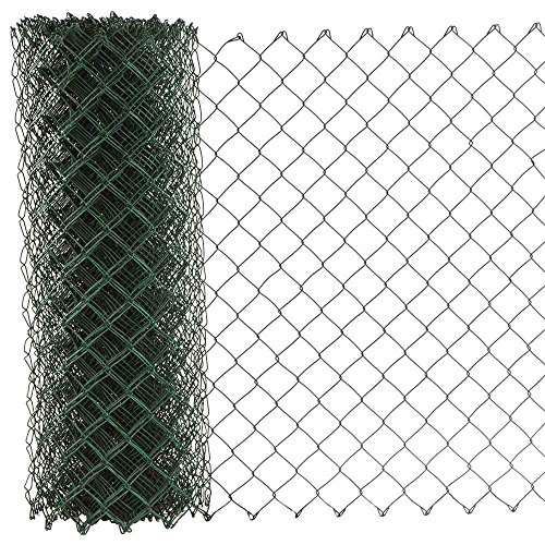 REWWER-T.D Maschendrahtzaun 60x2,8x1000 15m PVC grün ummantelt ***NEU***
