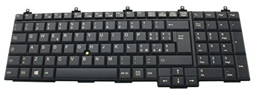 Fujitsu Keyboard Black (Danish) WIN8, FUJ:CP619638-XX