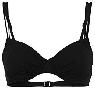 Buffalo Damen Bikinitop Happy schwarz 40 (80)D