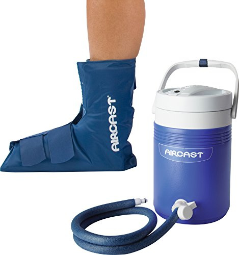 Aircast Cryo/Poignet Thérapie par Le Froid : Cheville Cryo/Poignet avec Refroidisseur Non motorisé Pendant (Gravity-fed), AC143CT01-OS, Taille Unique