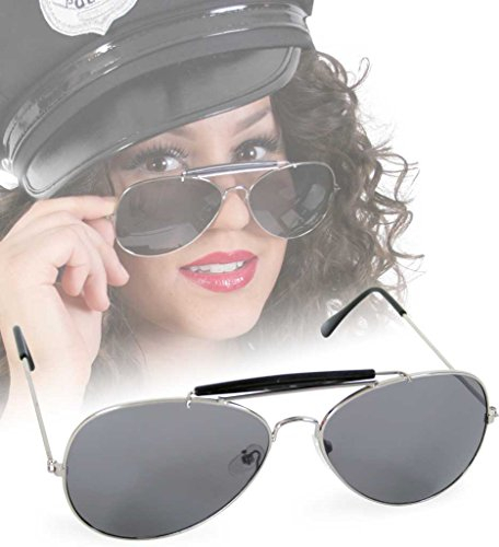 Brille Cop, Polizist, Polizei, Karneval, Fastnacht