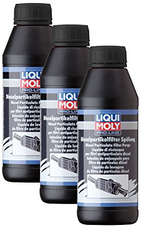 3x LIQUI MOLY 5171 Pro-Line Dieselpartikelfilter-Spülung Reinigung DPF 500ml
