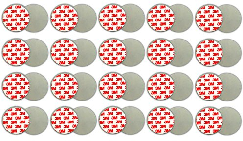20er Set Rauchmelder Magnethalterung Klebebefestigung Magnete Magnethalter