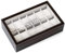 CASE ELEGANCE Uhrenbox aus Massiv Holz - Farbe Espresso - mit Glas-Vitrine für 12 Uhren - Monogrammiert