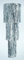 DS-Euro Folien-Lametta-Hänger Silber, 3-stufig, Höhe 120cm x 20, 30 + 40cm Ø, PVC-Metallfolie, schwer entflammbar EN 71, Lieferung Frei Haus (H 1,20 Meter, 45 - Silber)