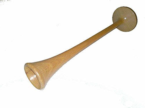 Holz-Stethoskop nach Pinard 24 cm Hörrohr Hebammenstethoskop aus Buchenholz