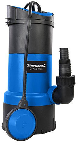 750W Clean & Dirty Water Butt Pump – 7m Submersible Electric Bailing Kit – 13000L/Ph 38mm Hose | Floating Switch Under Water Proof Bailing Tool – Auto Pool/Pond Bail Flood Drainage Sucker Wet Vacuum