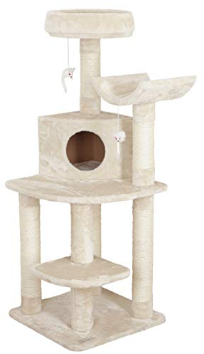 Kerbl Pet Arbre à Chat d'angle Zirkonia Beige, 130cm