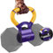 Yes4All N90Y Kettlebell Griff, Gelb/Lila, Hantel-Konverter
