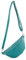modamoda de T211 Damen Leder Bauchtasche Brusttasche Hüfttasche handmade in Italy, Farbe:Türkisblau