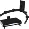 AMOS DVD Wall Bracket Wall Mount Universal Multi Purpose Floating Wall Shelf with Padded Arms & Cable Tidy for XBOX One XBOX 360