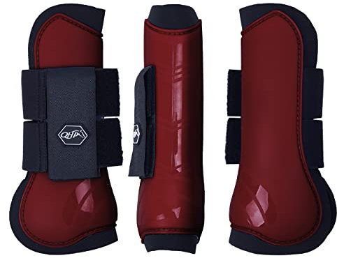 ARBO-INOX - Gamaschen - Hartschalengamaschen - Klettverschluss - Neopren (Full, Porto red)