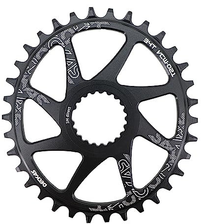 DJC Ovales Kettenblatt für Shimano M6100 M7100 M8100 M8130 M9100 M9120 Mt900 XTR SLX (30T)