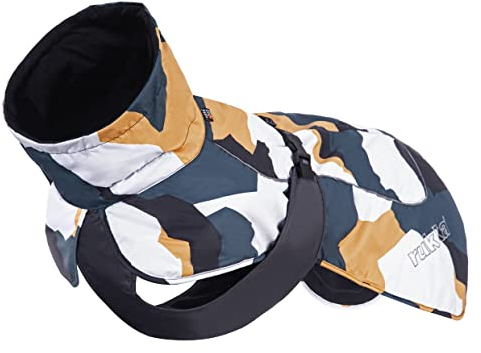 Rukka Pets Stormy Coat CAMO Wintermantel für Hunde Antikgrün 25