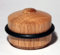 Doorstop Solid Oak with hidden fixing fixing screw supplied single rubber buffer and cover cap (Dome Cap)