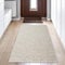 Teppich-Traum Eleganter handgewebter Woll-Teppich Flur Korridor strapazierfähig hochwertig Creme-beige, 90 x 160 cm