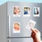Dekopix Personalisierter Fotomagnet. Kühlschrankmagnet selbst gestalten. Dünne, Flexible Magnete. Retro-Stil (4 Fotomagnete)