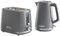 Daewoo Stirling, Jug Kettle & Toaster Set, Grey