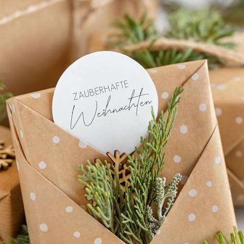 Stempel zauberhafte Weihnachten modern