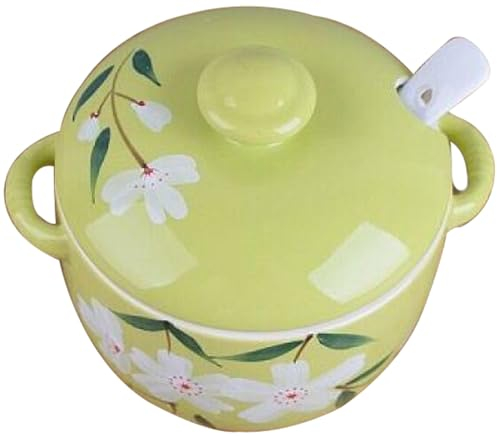 DOCIM Sucrier Japonais avec Le Couvercle, Mini sucrier, Pot d'épice de récipient de Sucre, pour Le comptoir de Barre de café,#g,M