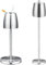 Dhqkqg Cendrier Sur Pied Réglable en Acier Inoxydable - Télescopique Hauteur Extensible De 34 à 68 cm - Extérieur Avec Couvercle Et Base Pour Bureau