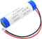 ZWDCVFGK Batterie 3.7V 3000mAh, Batteries Lithium-ION Rechargeables 18650 avec Prise XH 2.54mm à 2 Broches pour Bateau Rc, Batterie Externe à Monter soi-même