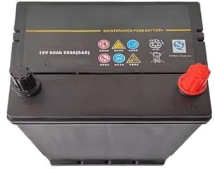 CZYGPHY Batería de automóvil, reemplazo de batería de automóvil con Aceite Completo, Adecuada para baterías de Plomo-ácido automotrices de Varios Modelos batería agm (60 YD)