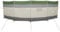 vidaXL Camping-Windschutz Grün 510x153 cm Wasserdicht, Windschutz für Camping, Wohnwagen Windschutz, Zelt Windschutz, Windschutz für Wohnwagen