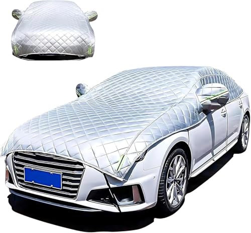 Autogarage Abdeckung Hagelschutz Für op𝐞l Corsa D 2006-2014,Auto Abdeckplane, Autoabdeckung Winter,Auto Halbgarage, Atmungsaktiv, Uv Beständig,LLZ1213bzMAL