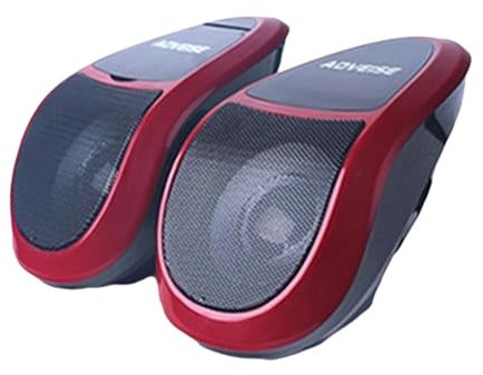 Okiyakusama Altavoces del de Audio para motocicleta, amplificador Bt de reproducción USB, profesional, alto rendimiento, resistente al desgaste, 2 piezas