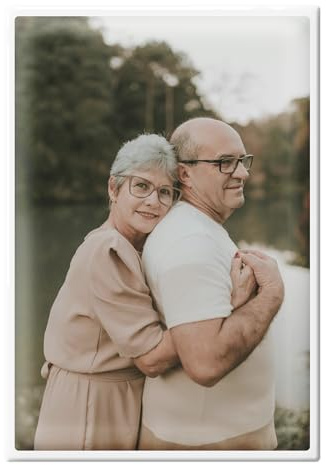 Bethel Personalisierter Gedenkstein für den Garten – benutzerdefinierte Hochtemperatur-Keramik-Fototafel, wasserdicht und lichtbeständig für Gräber, Haustiere, im Innen- oder Außenbereich