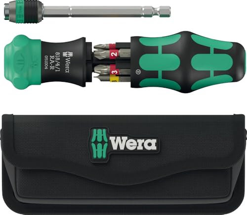 Wera Kraftform Kompakt 25 RA-R con bolso, 6 piezas