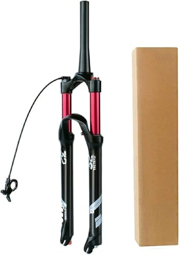 MTB Gabel 26 27.5 29 Fahrrad Dämpfer Aluminiumlegierung 1-1/8 Straight Tube Fahrrad Federung Gabelschaft Air Gabeln Federweg 140mm