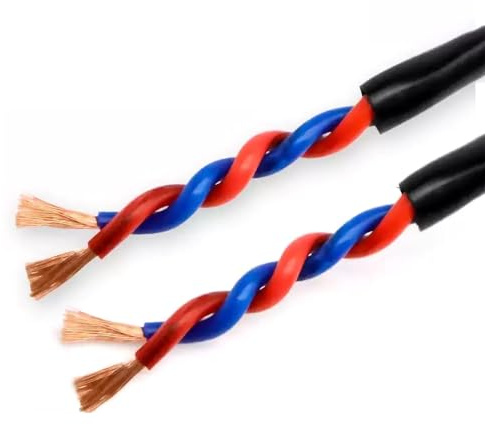 MRVAKDYDI Abgeschirmtes Kabel, 2-adriges, verdrilltes, geschirmtes Kabel, 0,3–1,0 mm² Kupfer, flammhemmendes PVC(25ft,0.3mm2-2c)
